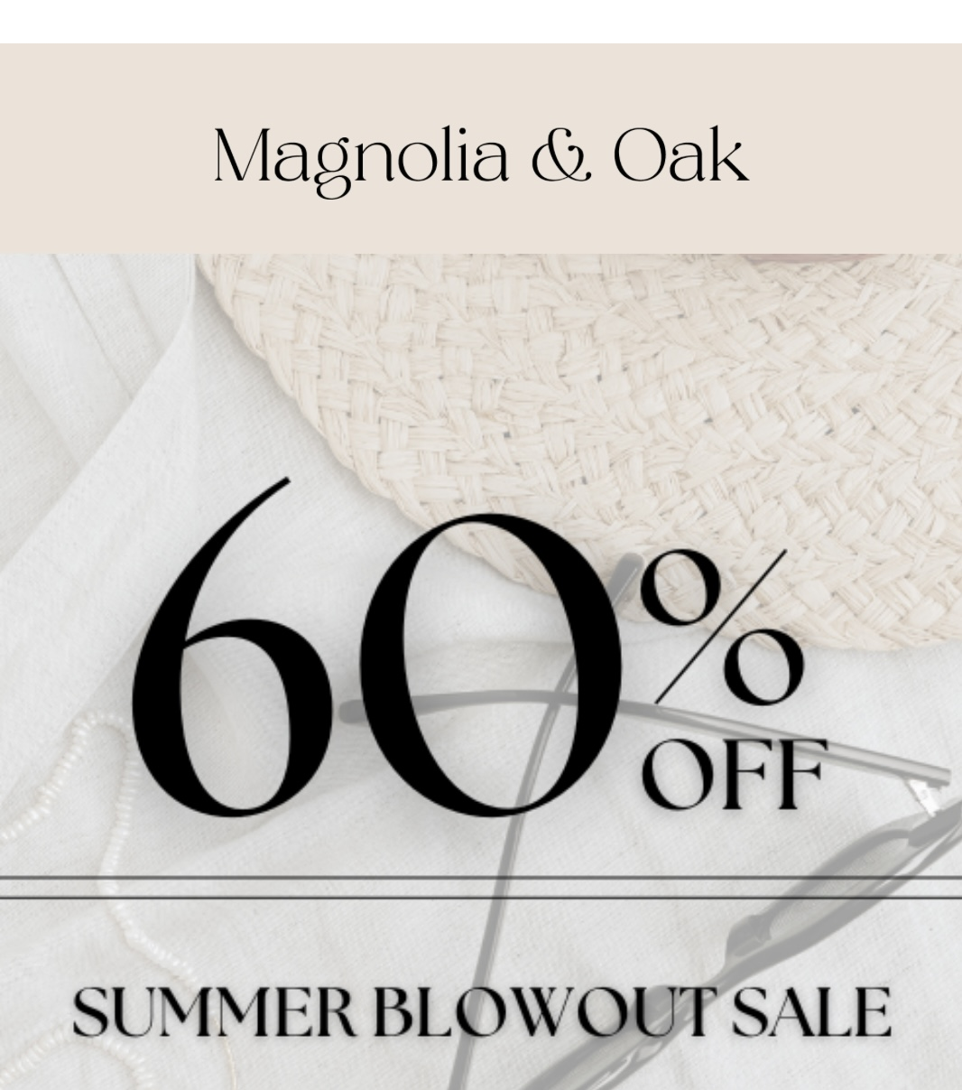 Spring and Summer Clear-out Sale