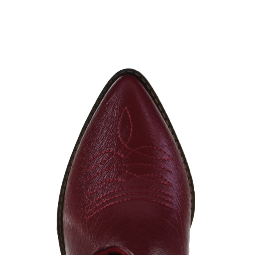 Jumble Western Boot - Red