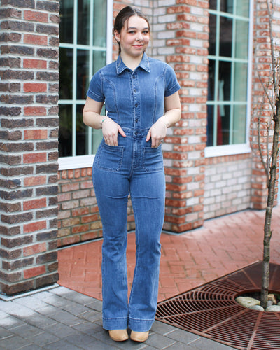 70’s Flare Jumpsuit