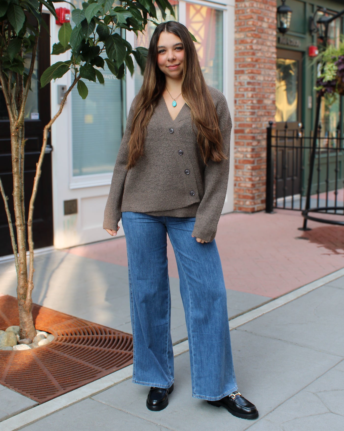 Eglantine Asymmetrical Sweater