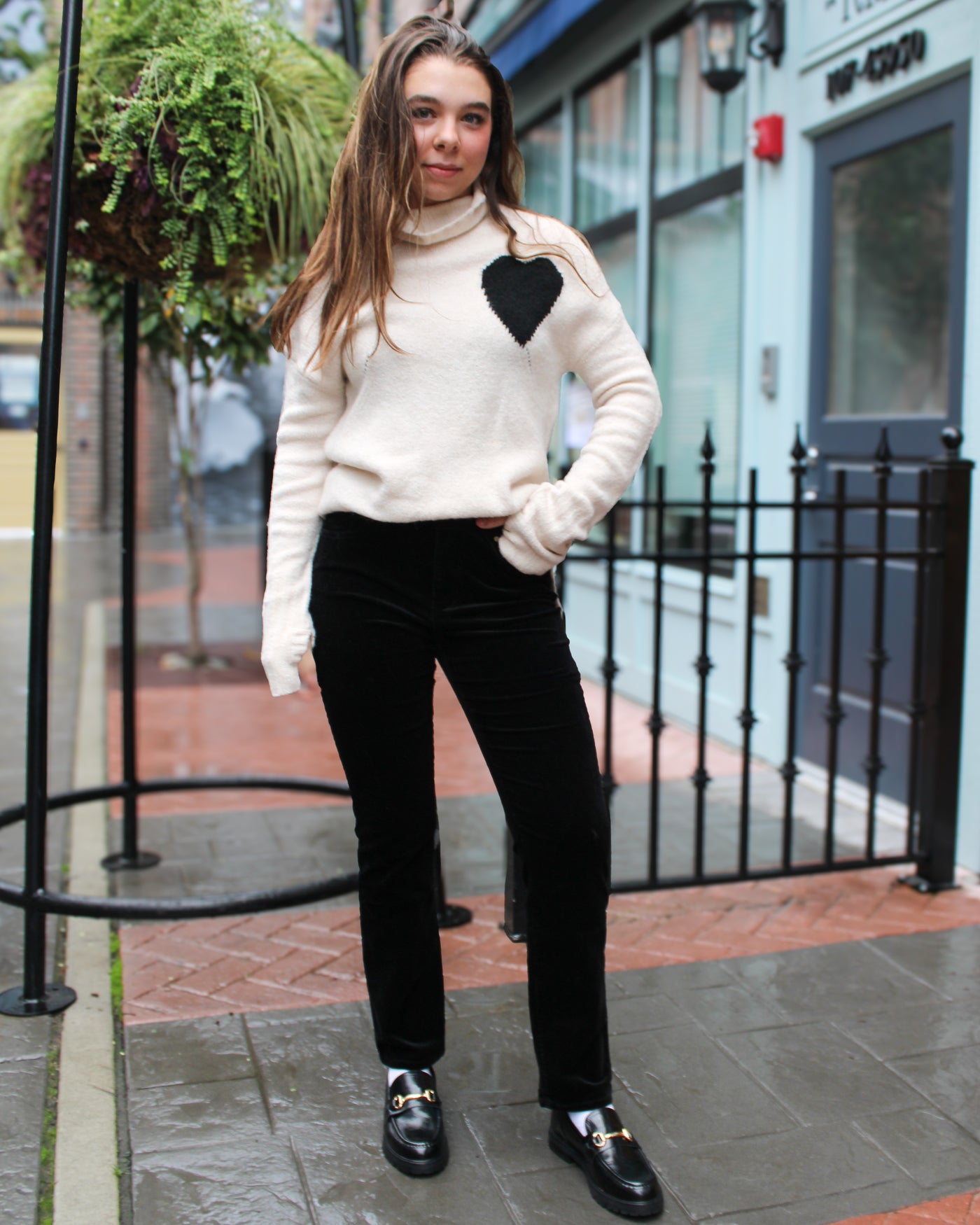 Fly Front Corduroy Pant