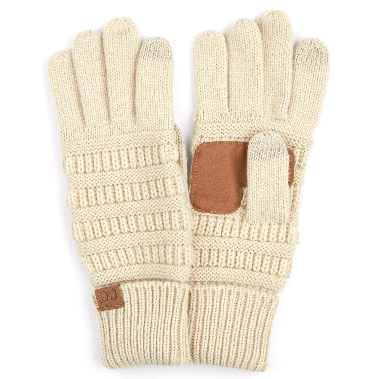 Cable Knit Touchscreen Glove