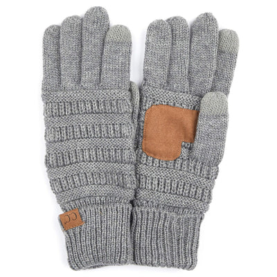 Cable Knit Touchscreen Glove