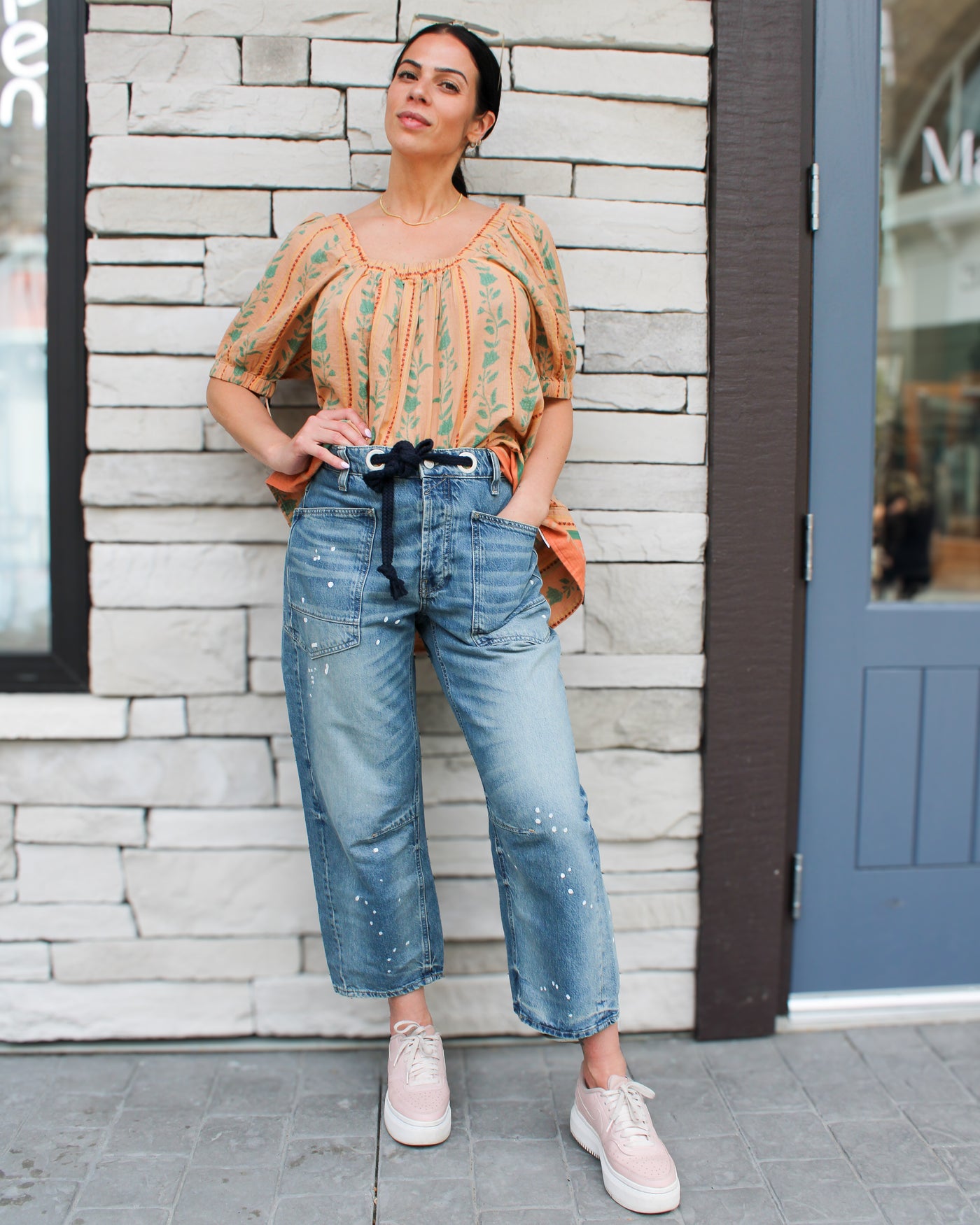Santorini Printed Tunic