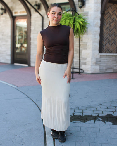Yve Mock Neck Top