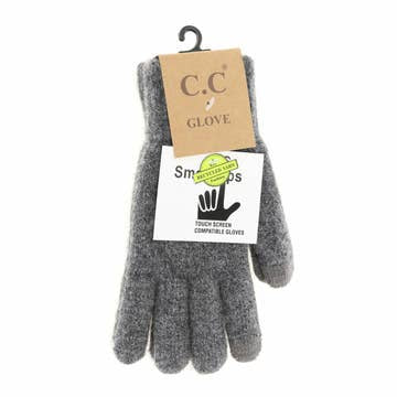 Heathered Soft Smart Tip Gloves