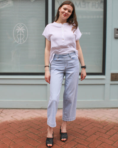 Audrey Cropped Flare Jeans