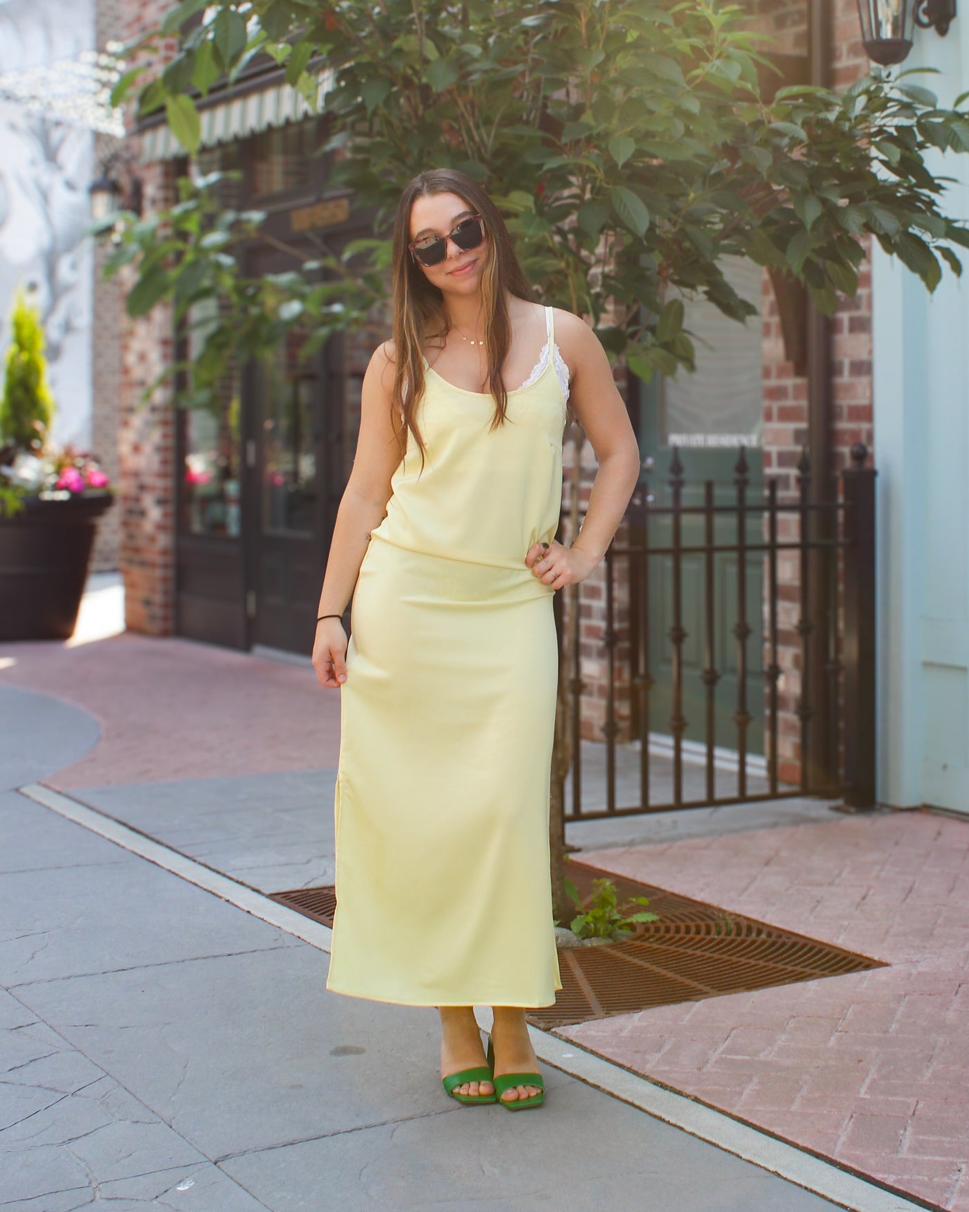 Saphira Satin Dress