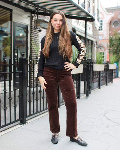 Crochet Sleeve Sweater