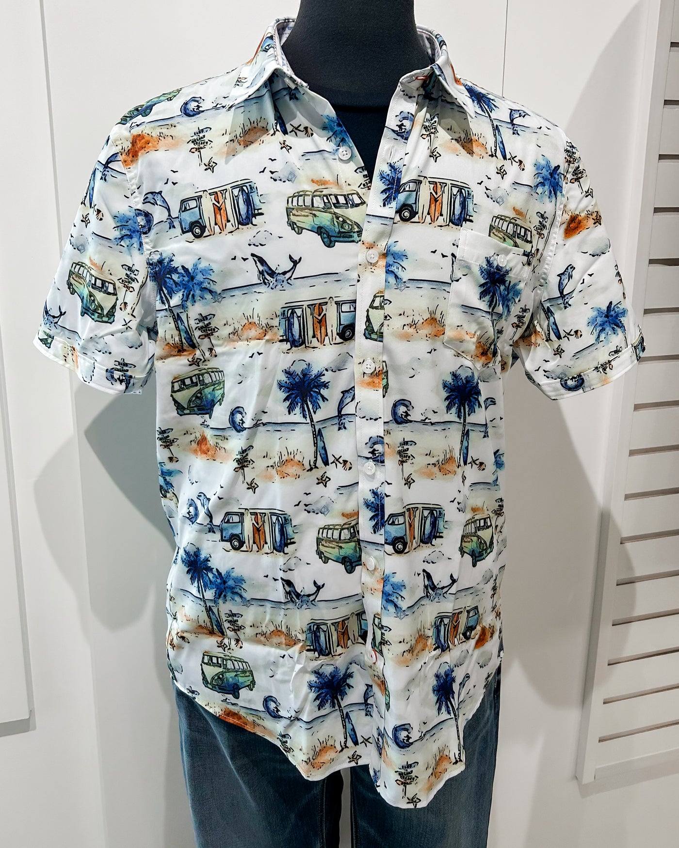 Surf Button-Up Shirt