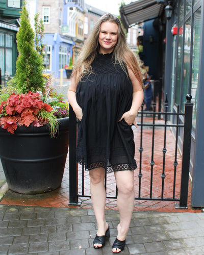 Lined Sleeveless Dress