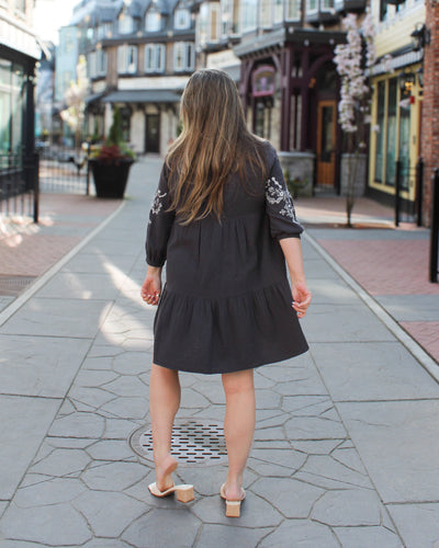 Rua Embroidered Dress