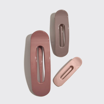 Flat Lay Ultra Glossy Claw Clip
