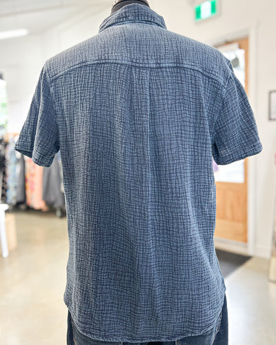 Men’s Short Sleeve Cotton Gauze Shirt