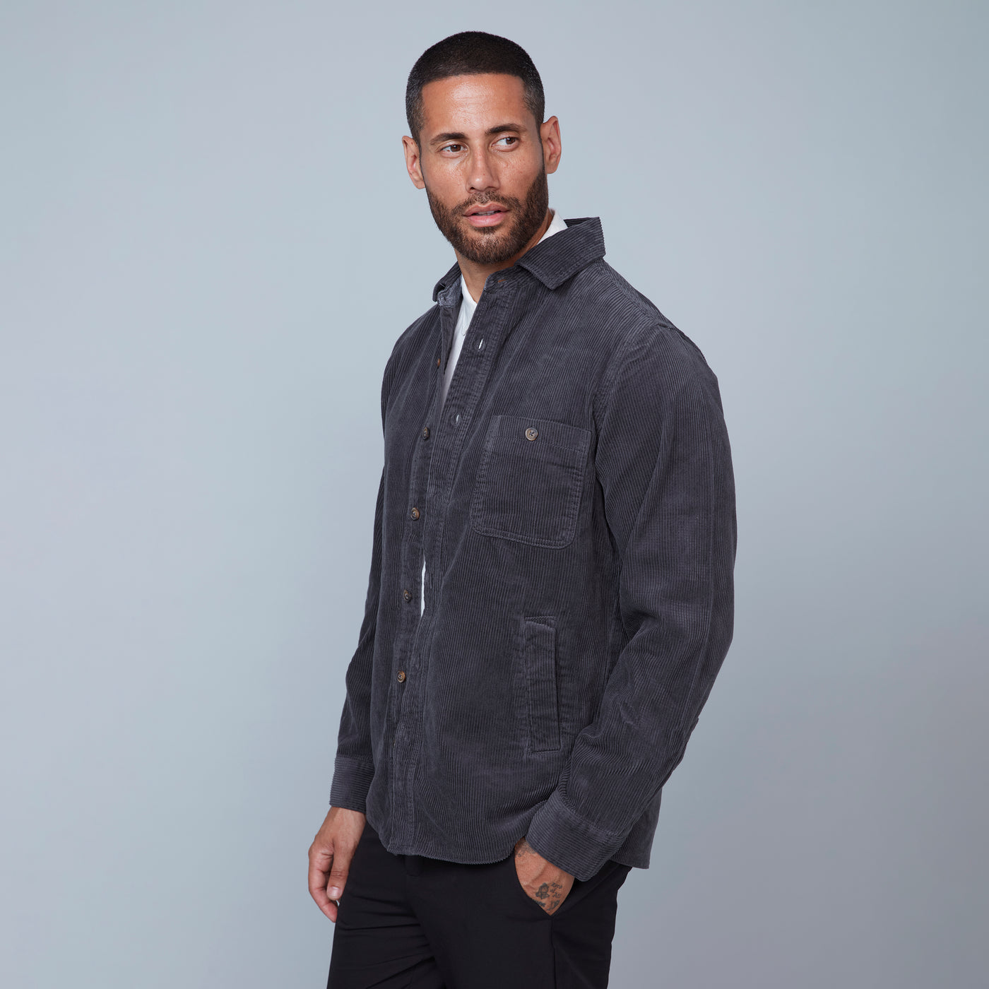 Button-Up Overshirt