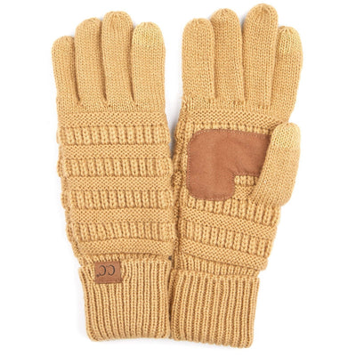 Cable Knit Touchscreen Glove