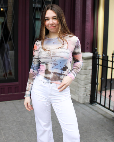 Lucia Mesh Top