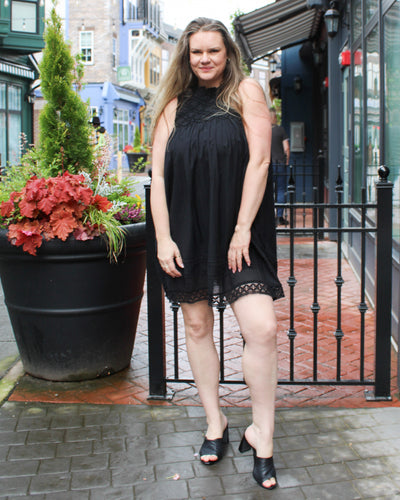 Lined Sleeveless Dress