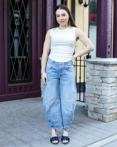 Good Luck Barrel Jeans