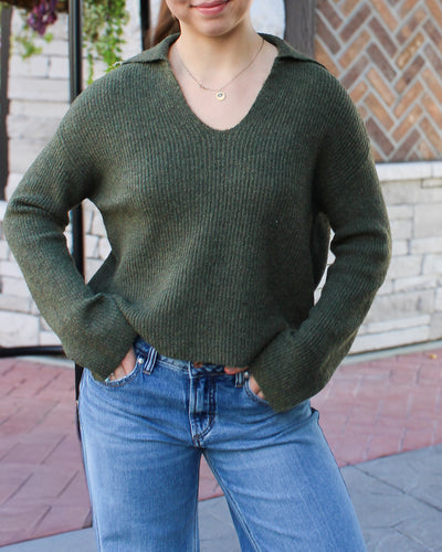 Nella Polo Knit Sweater