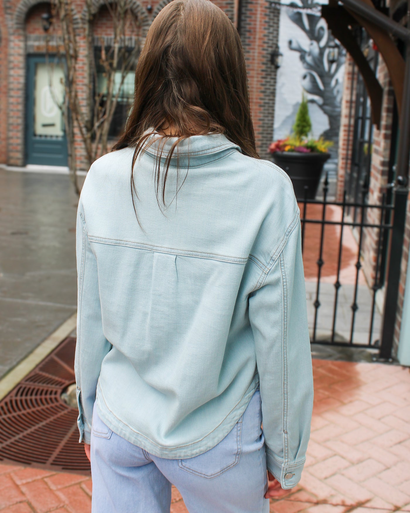 Light Denim Overshirt
