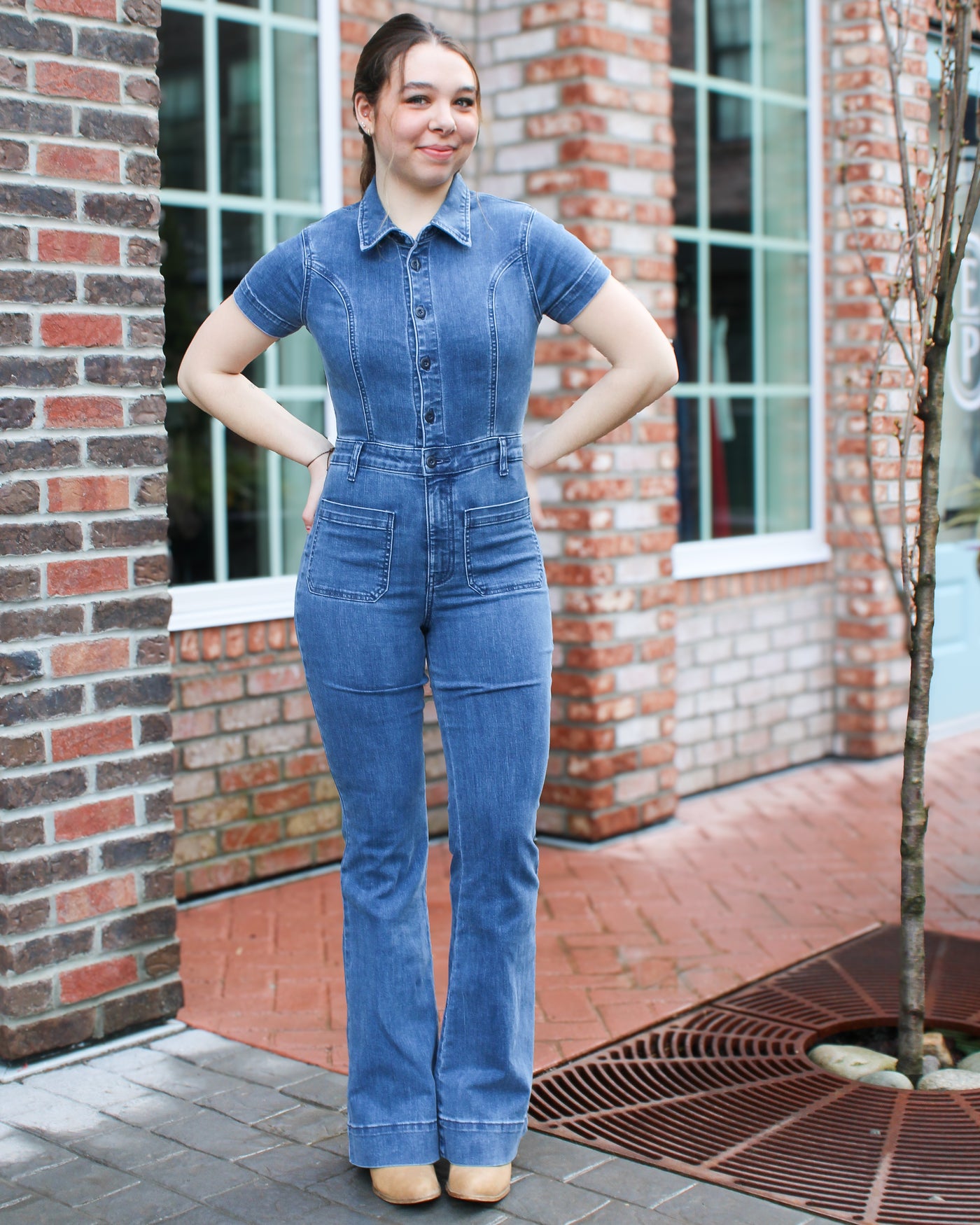 70’s Flare Jumpsuit