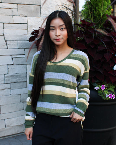 Chive U-Neck Sweater