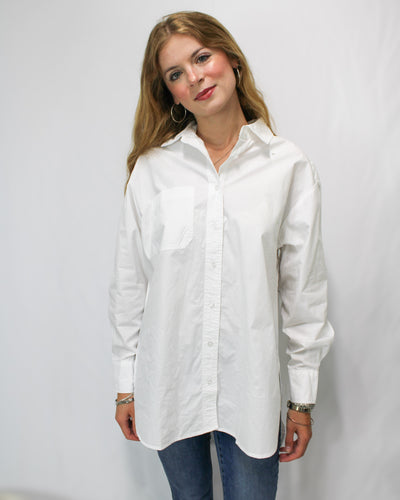 Loose Fit Button-Up