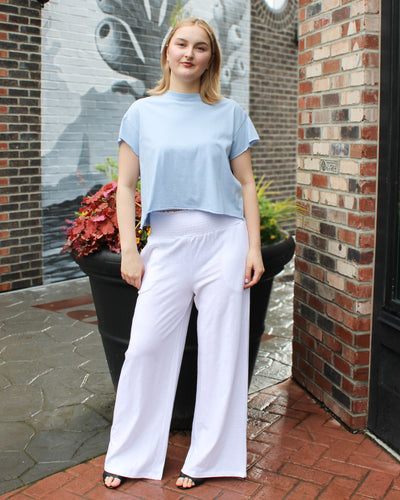 Teddy Ruched Waistband Pants