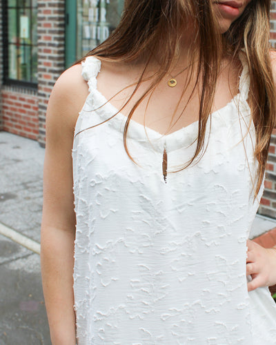 Lined Pleat Dress