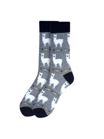 Men’s Printed Crew Socks