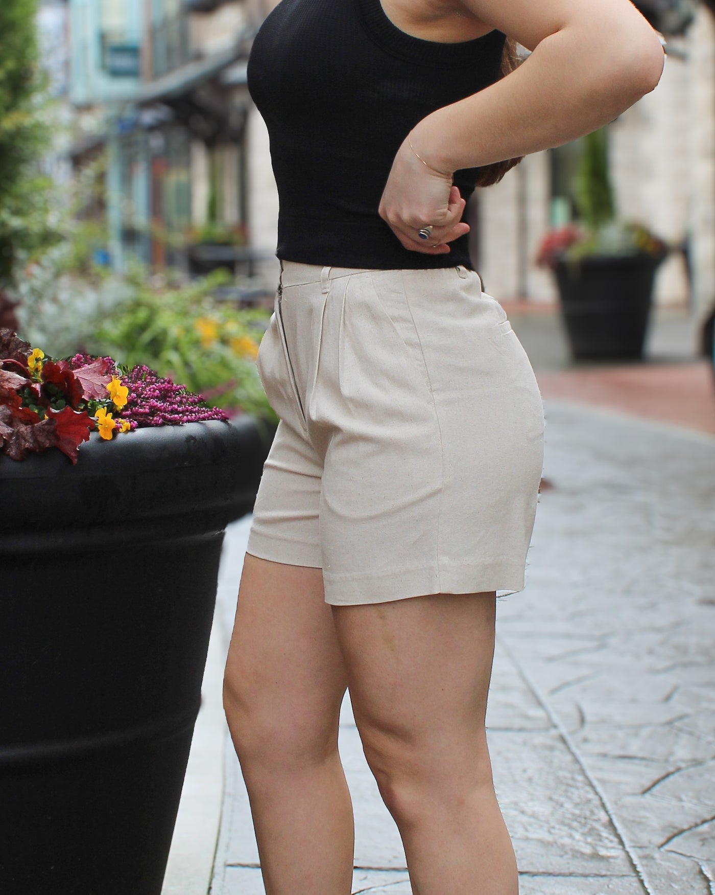Brynni Zip Up Shorts