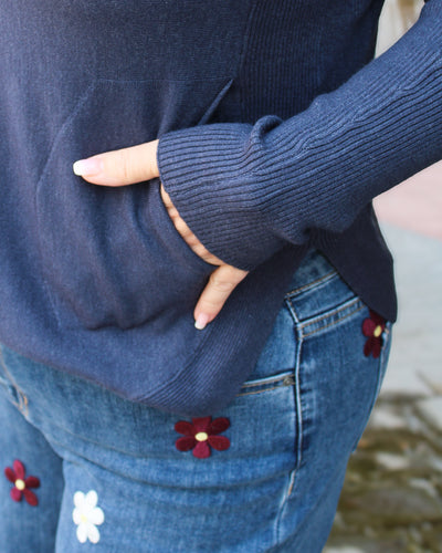 Sweater with Back Lacing Detail