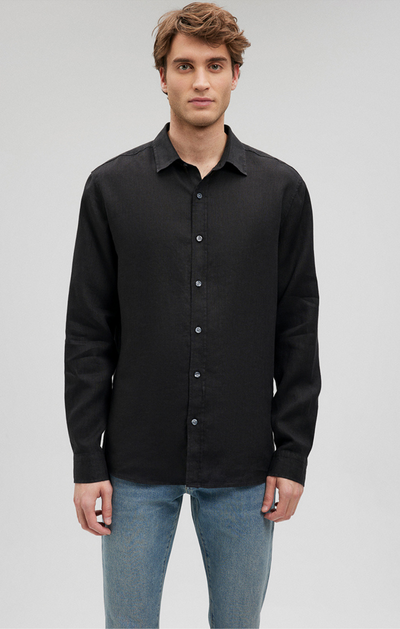 Linen Button-Up Shirt