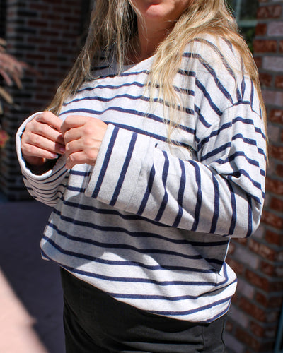 Long Sleeve Crew Neck with Cuff