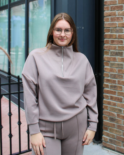 Seanni Soft Knit Half Zip
