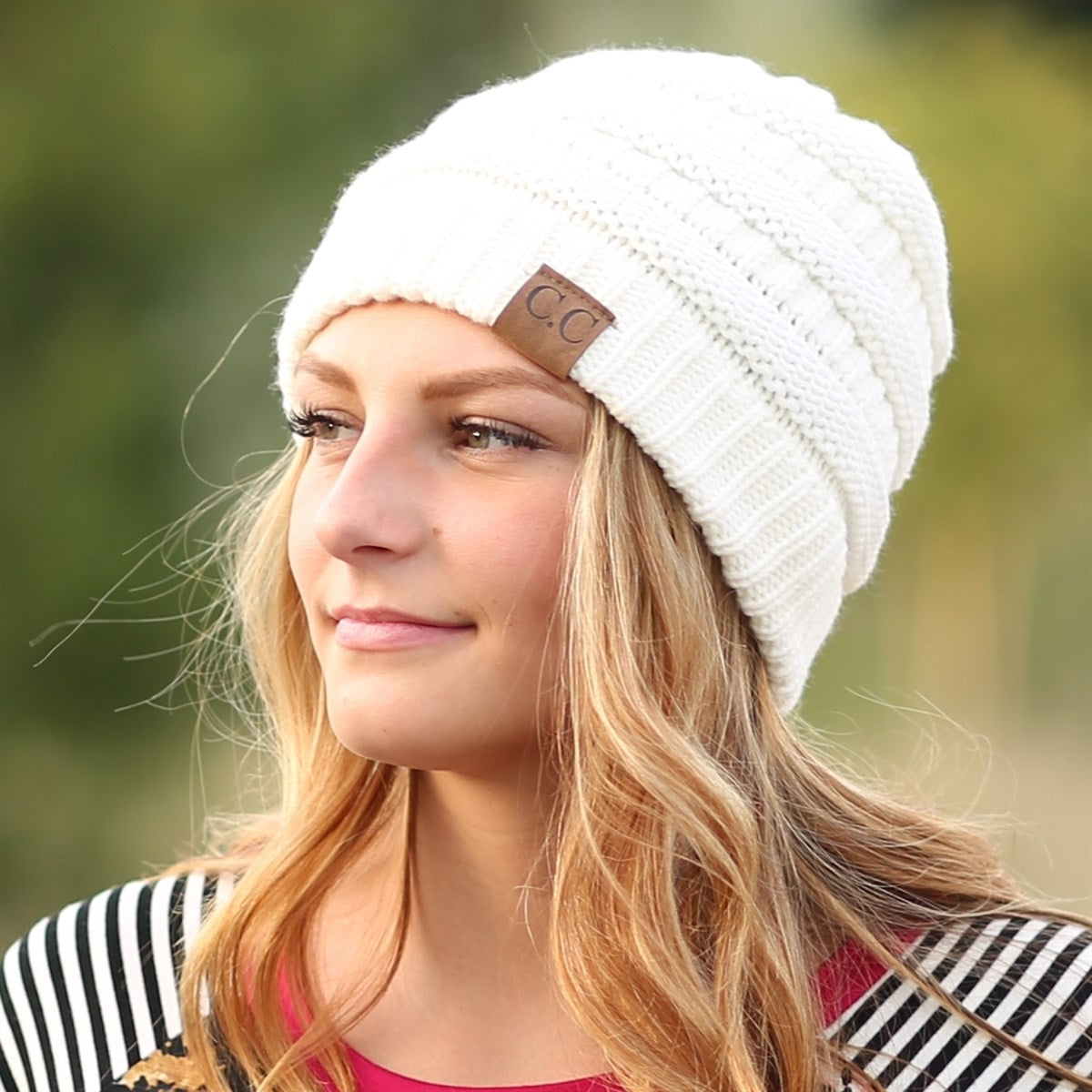 CC Cable Knit Beanie