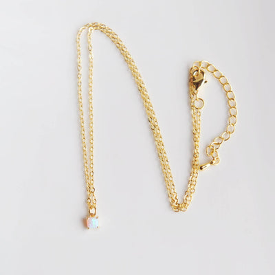Tiffany, Square Opal Necklace