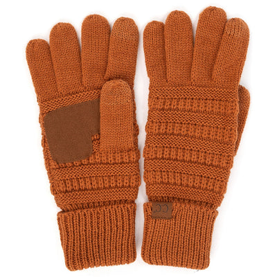 Cable Knit Touchscreen Glove