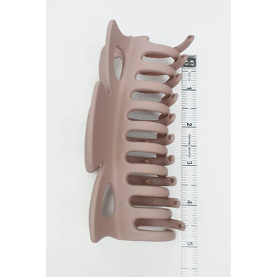 Matte Butterfly Shape Jumbo Hair Claw