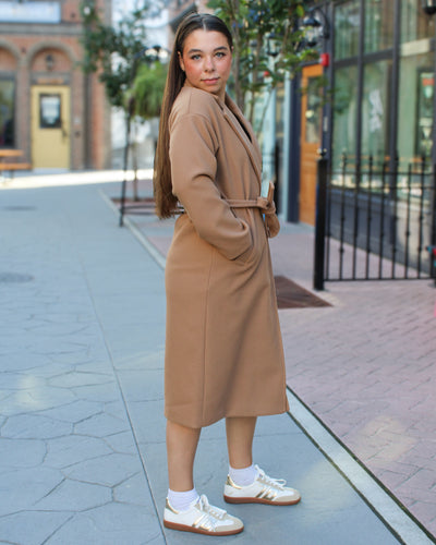 Jannet Belted Long Coat