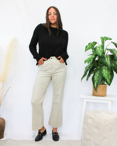 Fly Front Microflare Pant