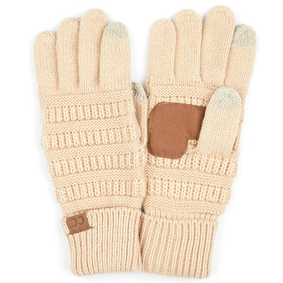 Cable Knit Touchscreen Glove