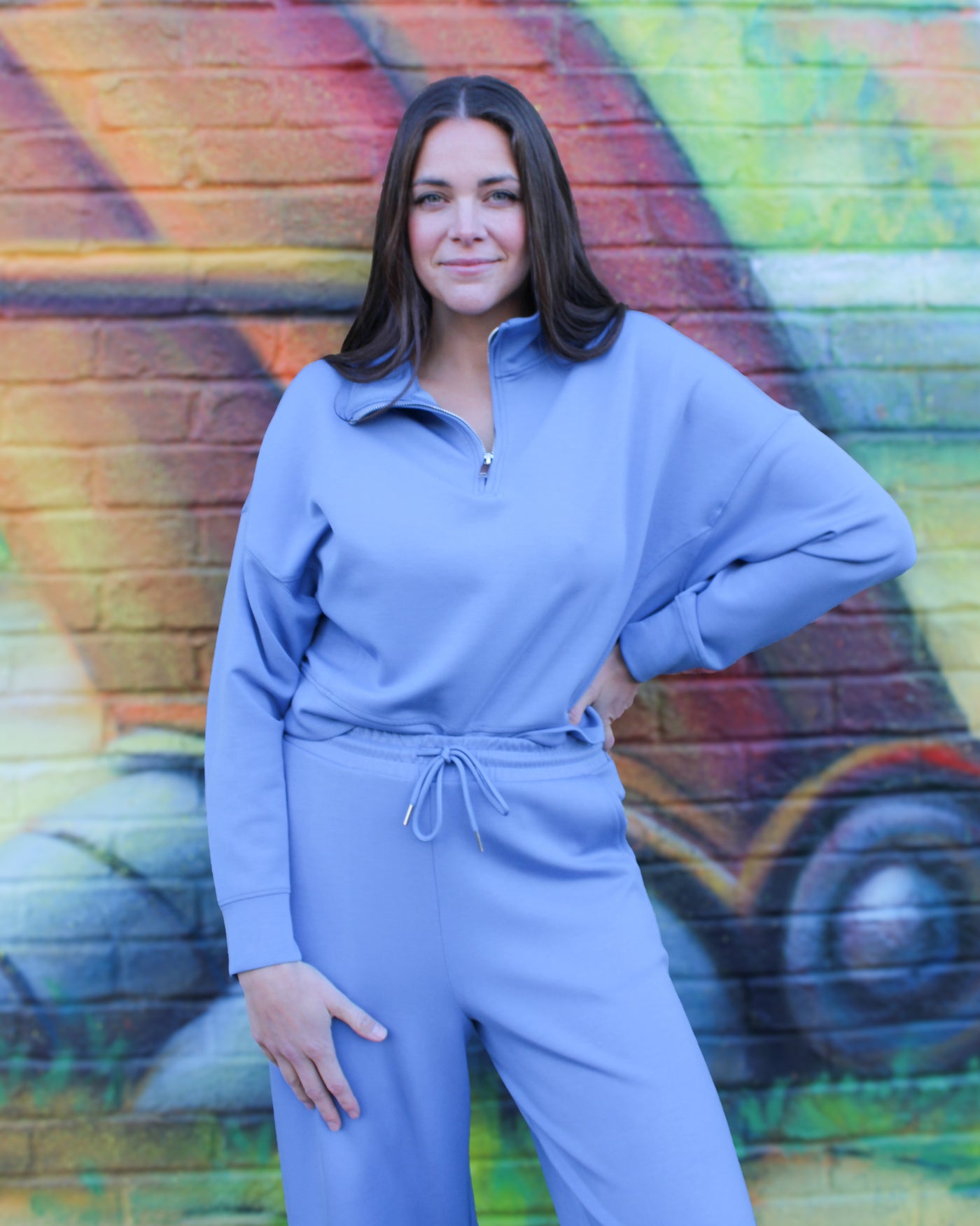 Mailyn Soft Knit Half Zip