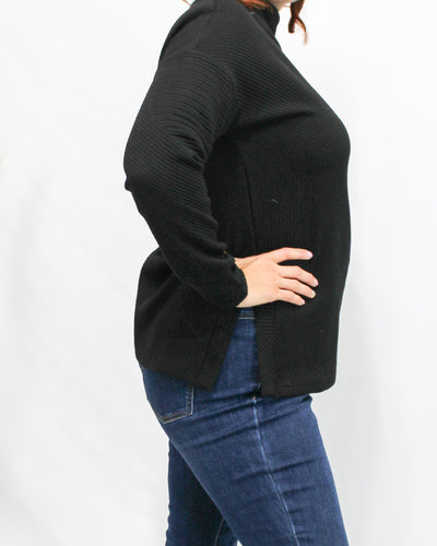 Quilted Tunic with Side Slits