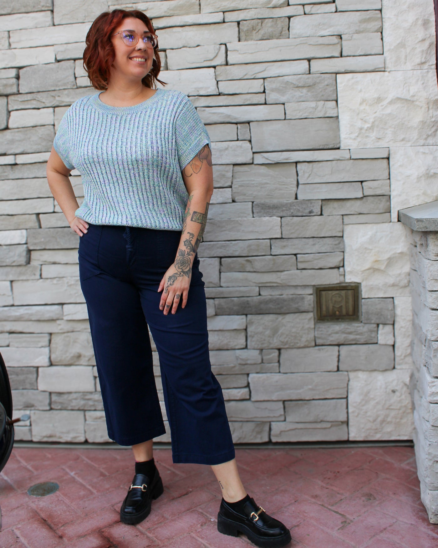 Audrey Wide Crop Pants