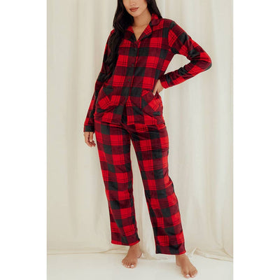Petra Plaid Pajamas
