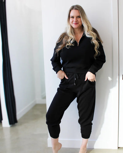 Mailyn Soft Knit Half Zip