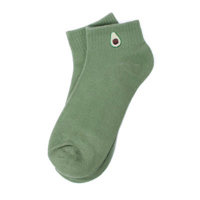 Ladies Ribbed Low Cut Cute Socks