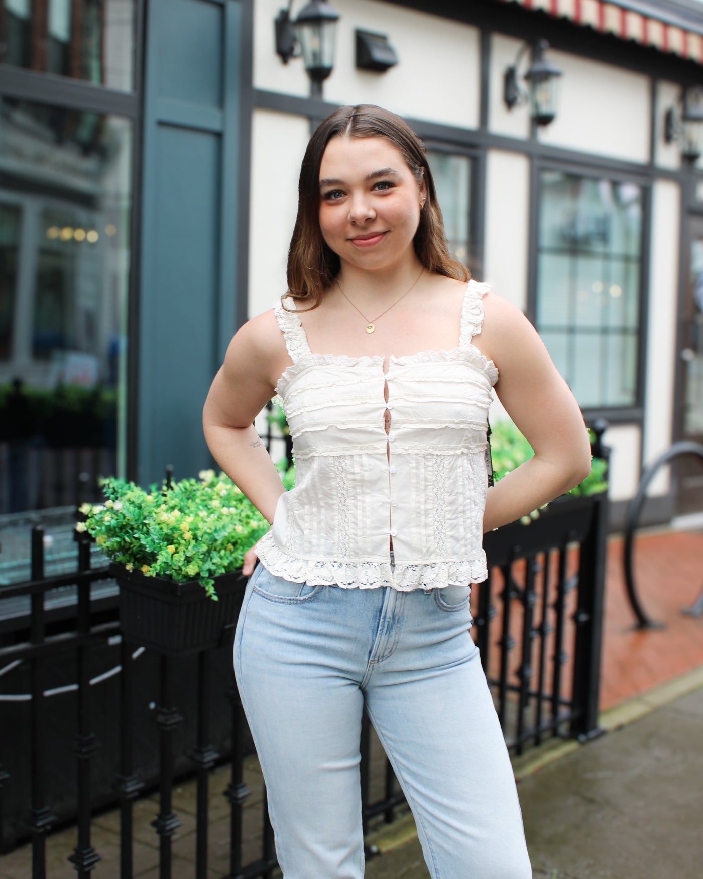 Ella Button Up Cami